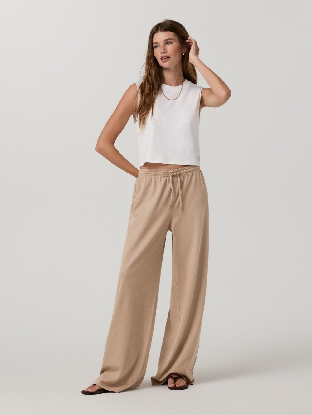 Vuori Heavyweight Cotton Easy Pant Goldenrod Small NEW NWT